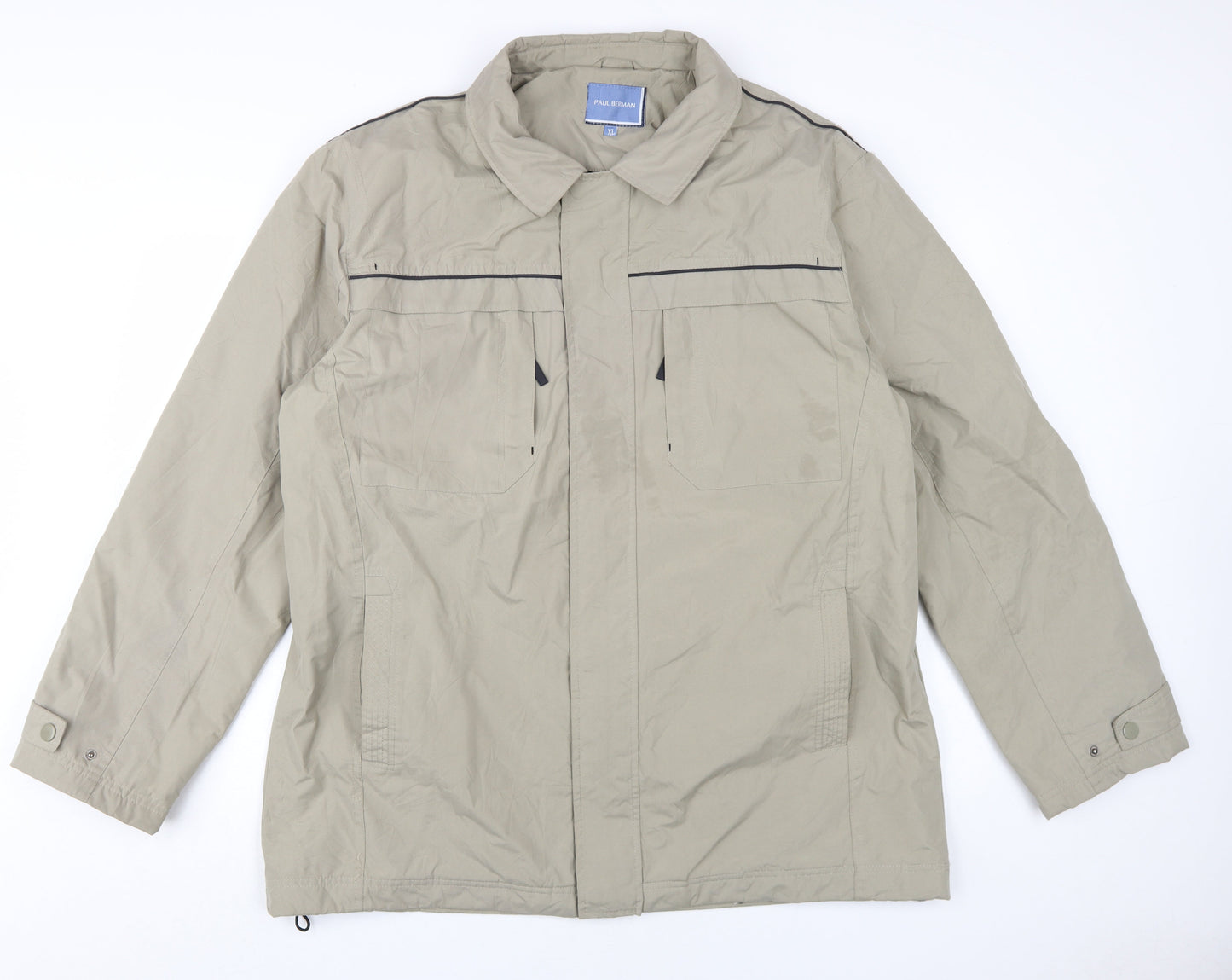 Mens UK Size XL Paul Berman Beige Basic Jacket