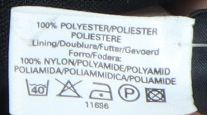 C&A Women's Black Size 12 Double-Breasted Jacket