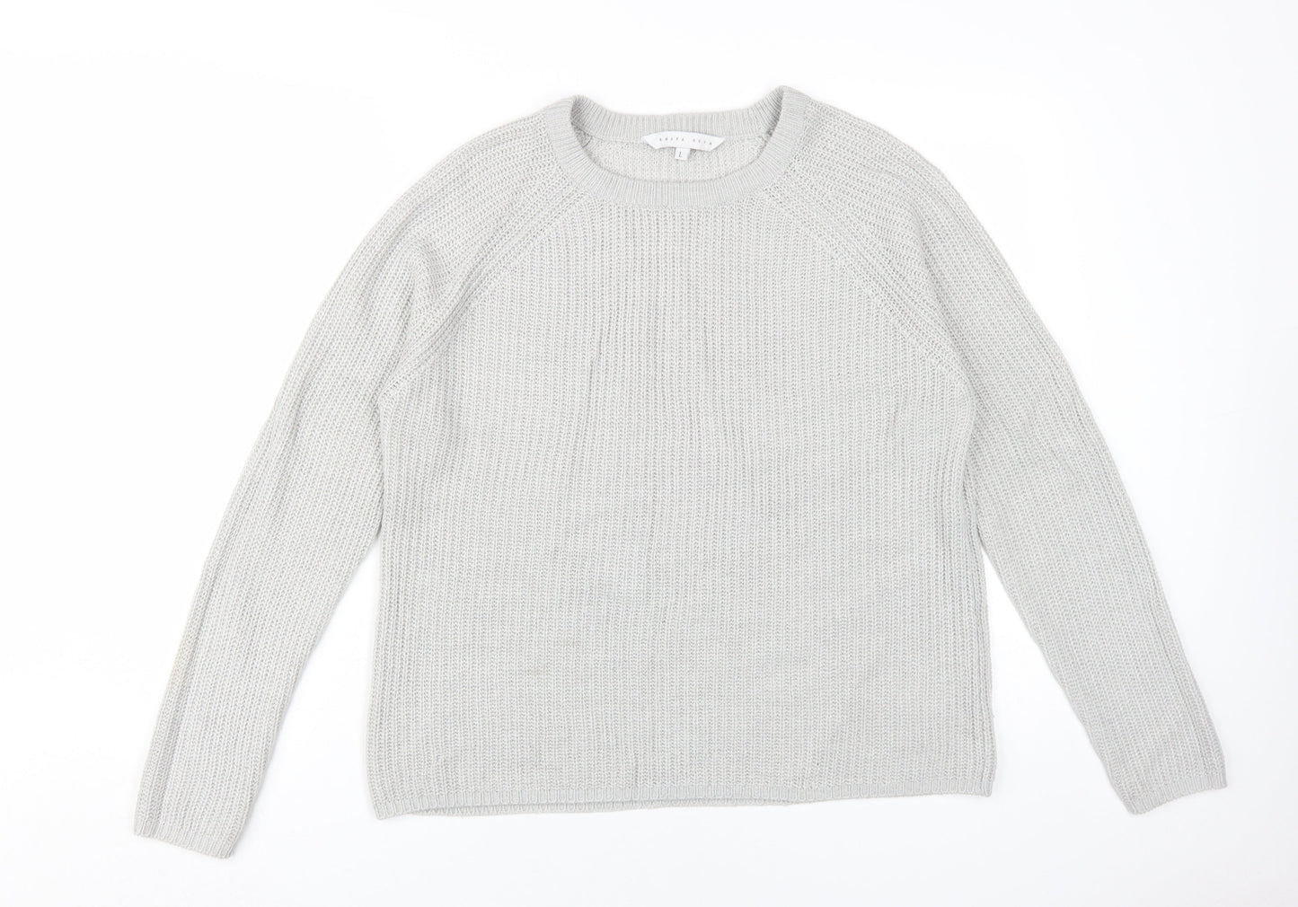 Womens UK Size L Amara Reya Grey Pullover Jumper