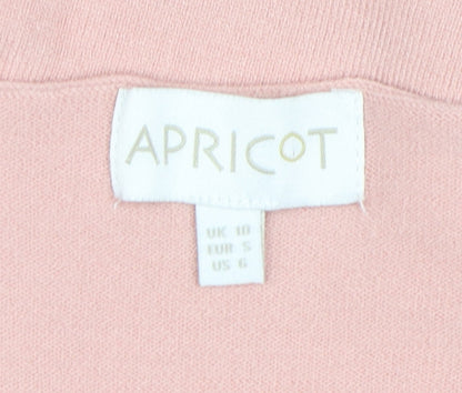 Apricot Women's Pink Cardigan Size 10