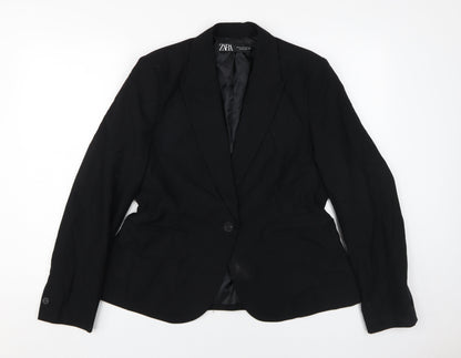 Zara Women’s Black Blazer Size 14 Regular