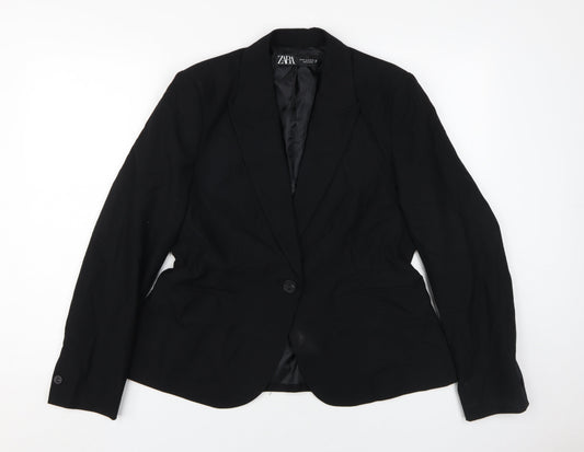 Zara Women’s Black Blazer Size 14 Regular