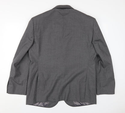 Marks and Spencer Men's Grey Wool Blazer 42S