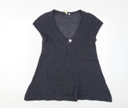 Womens UK Size 12 White Stuff Blue Pullover Jumper