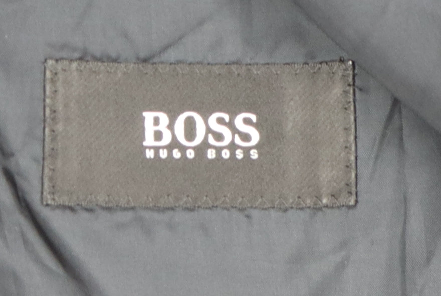 Mens UK Size 40 HUGO BOSS Regular Black Suit Jacket