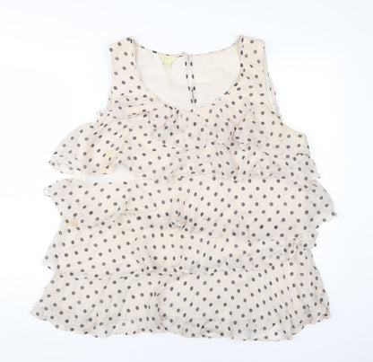 Womens UK Size 18 Monsoon Beige Camisole Blouse