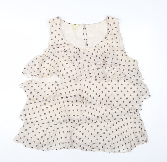 Womens UK Size 18 Monsoon Beige Camisole Blouse