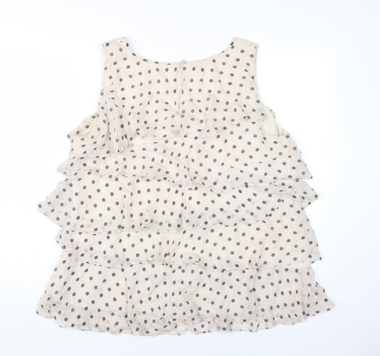 Womens UK Size 18 Monsoon Beige Camisole Blouse