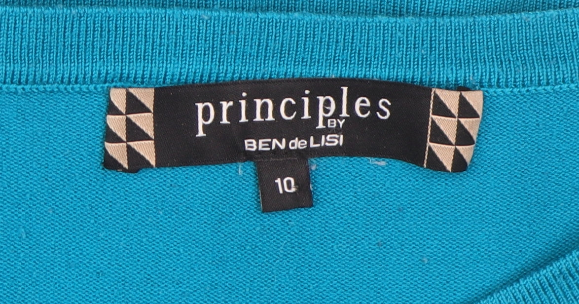 Womens UK Size 10 Principles by Ben de Lisi Blue Pullover Jumper