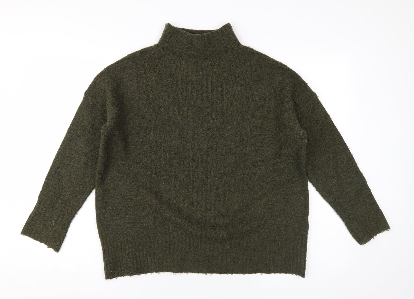 Womens UK Size 12 Warehouse Green Jumper Jumper