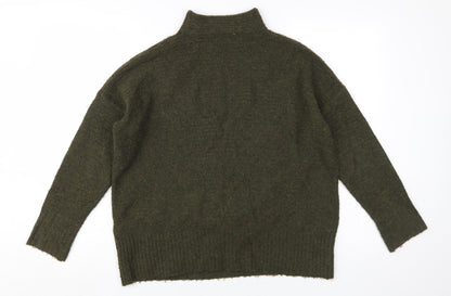 Womens UK Size 12 Warehouse Green Jumper Jumper