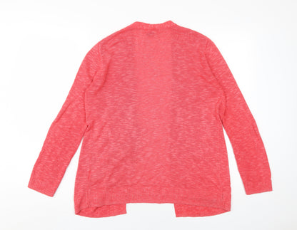 Gap Women's Red Cardigan S Cotton Viscose