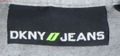 Mens UK Size M DKNY Grey  T-Shirt