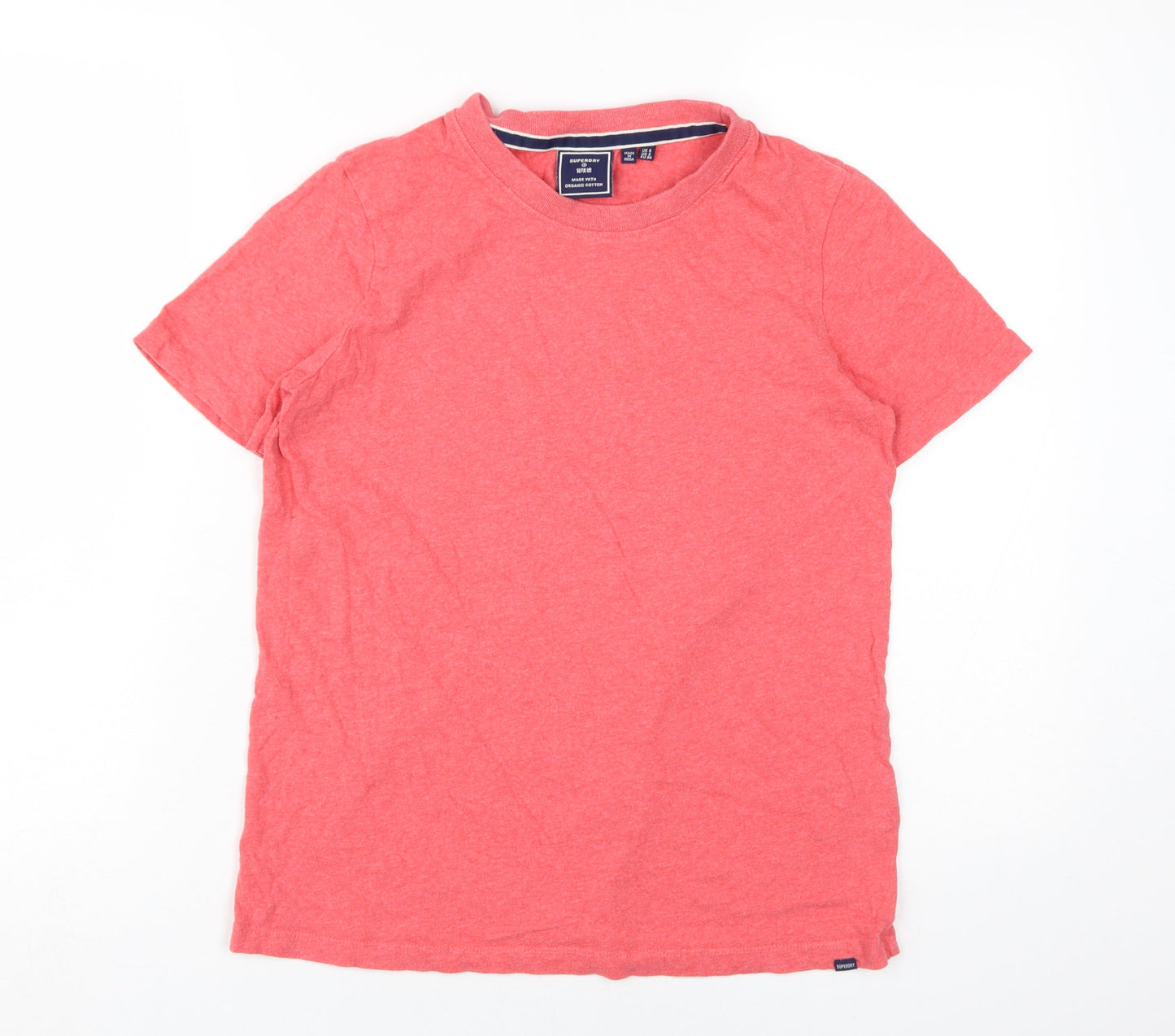 Womens UK Size UK 6 Superdry Red Basic T-Shirt