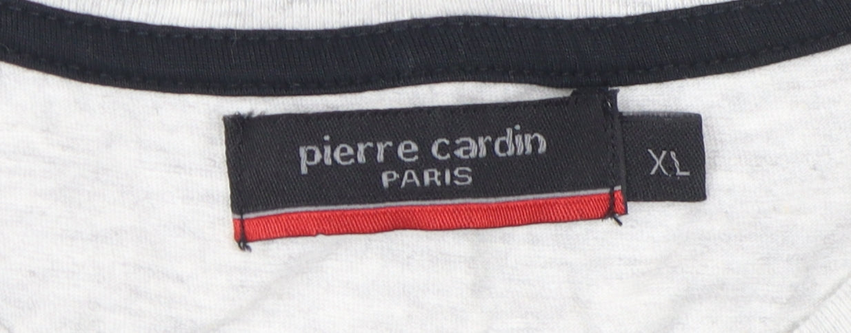 Pierre Cardin Men’s Grey Sleeveless T-Shirt XL