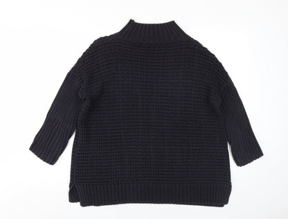 Womens UK Size XS French Connection Black Pullover Jumper