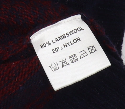 Criminal Men's Multicoloured Medium Pullover Jumper