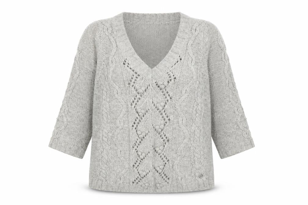 Womens UK Size 12 White Stuff Grey Pullover Jumper
