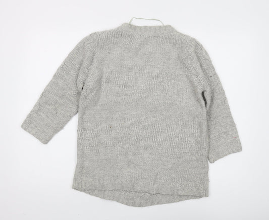 Womens UK Size 12 White Stuff Grey Pullover Jumper