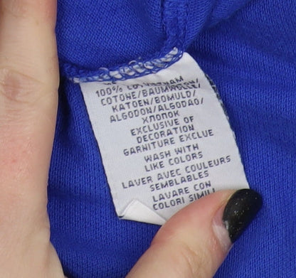 Ralph Lauren Men's Blue Slim Fit Polo, M