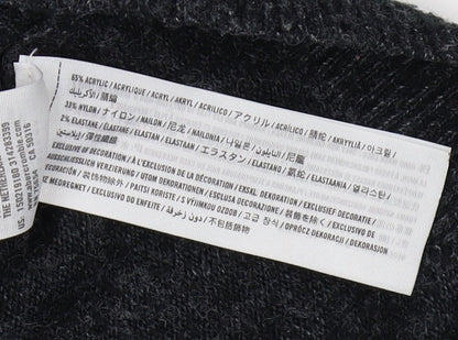 Abercrombie & Fitch Women's Black Mock Neck Jumper