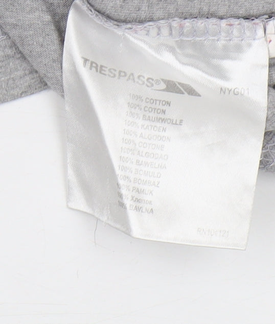 Trespass Men’s Grey XL Graphic Print T-Shirt