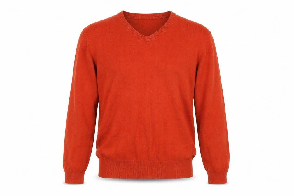 Mens UK Size M Gap Orange Pullover Jumper