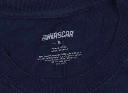 NASCAR Men's Blue Medium Graphic Print T-Shirt