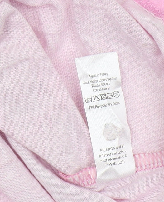 George Women's Pink FRIENDS T-Shirt, Size 16, Casual Wear