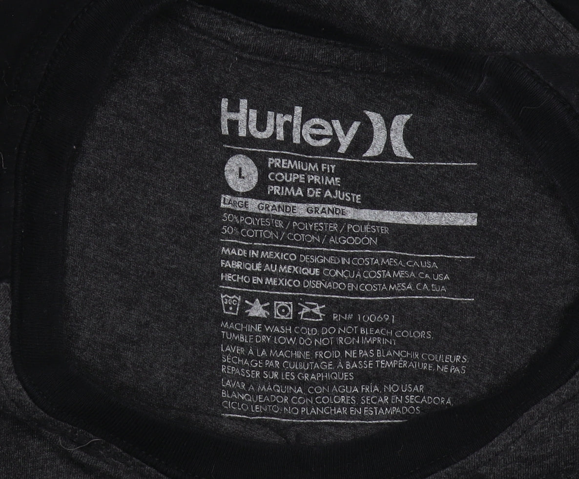 Mens UK Size L Hurley Multicoloured  T-Shirt