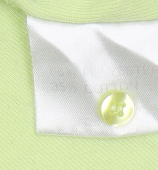 First Avenue Women's Green Polo Shirt, Size S, Cotton Blend