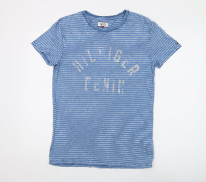 Mens UK Size S Hilfiger Denim Blue  T-Shirt