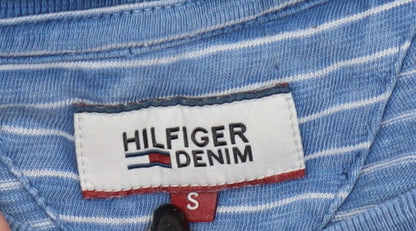 Mens UK Size S Hilfiger Denim Blue  T-Shirt