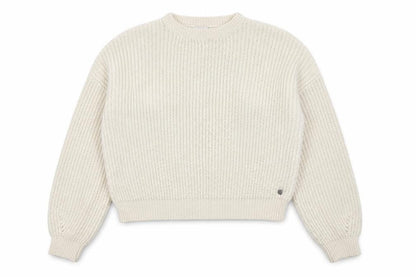 Womens UK Size L Pacific Republic Ivory Pullover Jumper