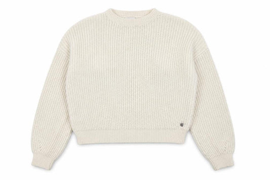 Womens UK Size L Pacific Republic Ivory Pullover Jumper