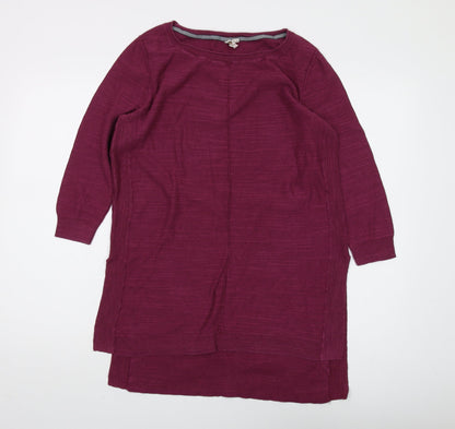 Womens UK Size 10 White Stuff Purple Tunic Jumper