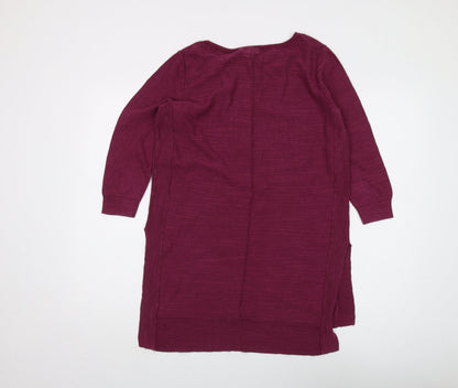 Womens UK Size 10 White Stuff Purple Tunic Jumper