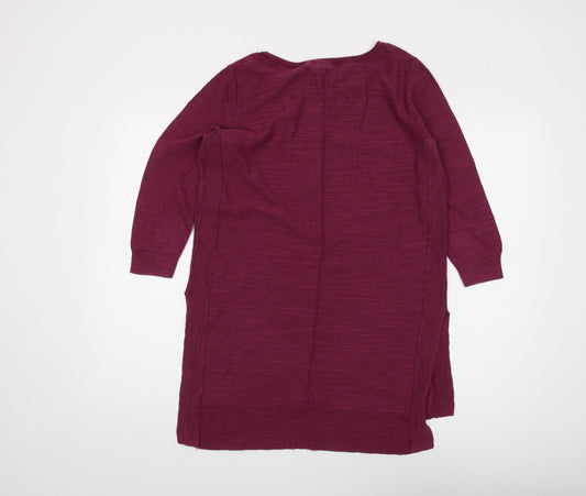 Womens UK Size 10 White Stuff Purple Tunic Jumper