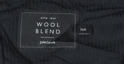 John Lewis Black Men's Dress Pants, Size Large