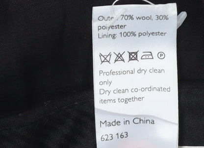 John Lewis Black Men's Dress Pants, Size Large