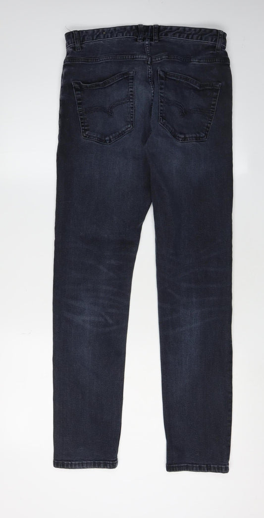 Next Men's Black Skinny Jeans Size 30