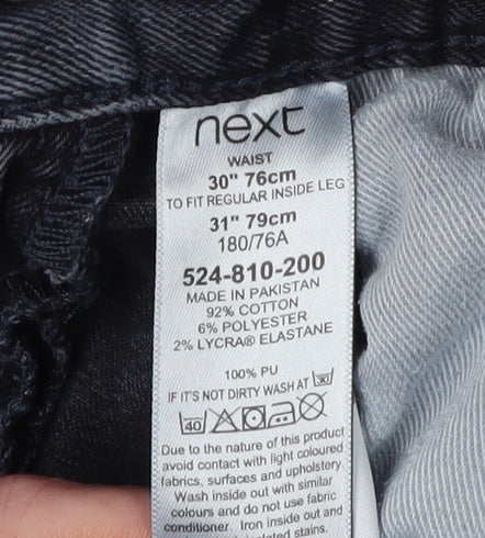 Next Men's Black Skinny Jeans Size 30