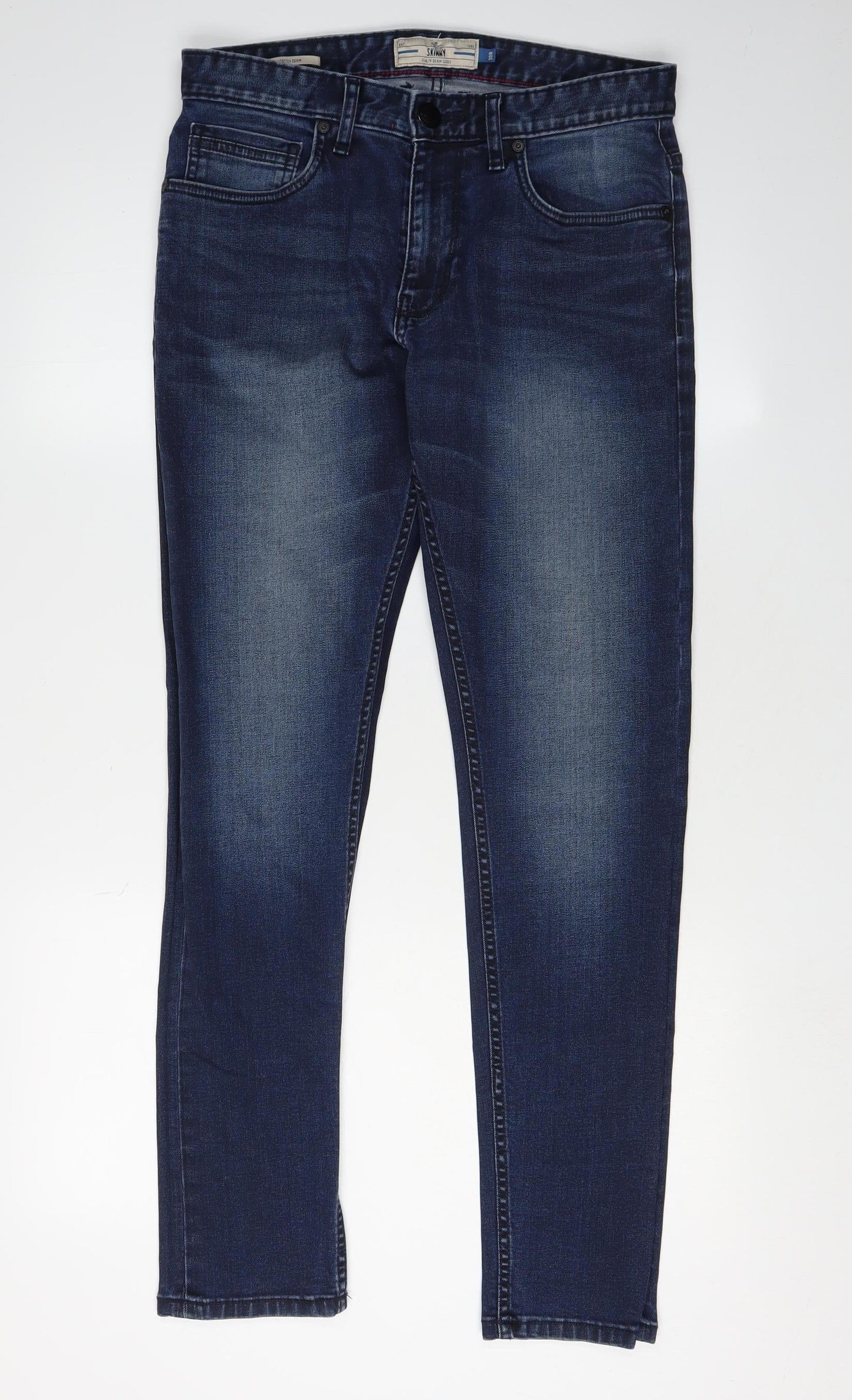 Next Men's Blue Straight Jeans, Size M, New