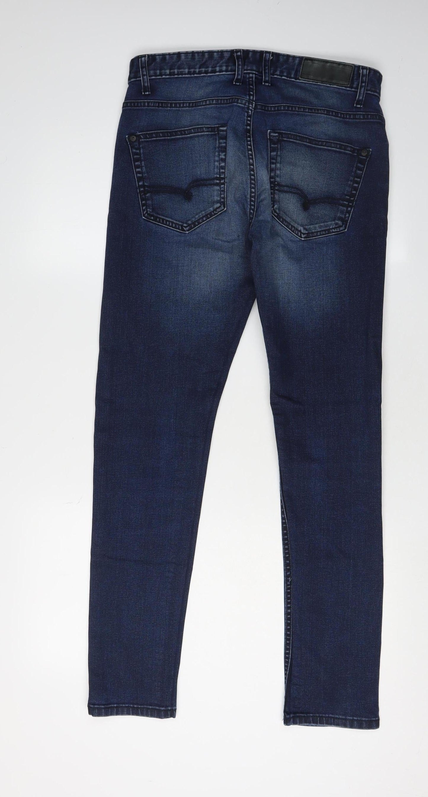 Next Men's Blue Straight Jeans, Size M, New