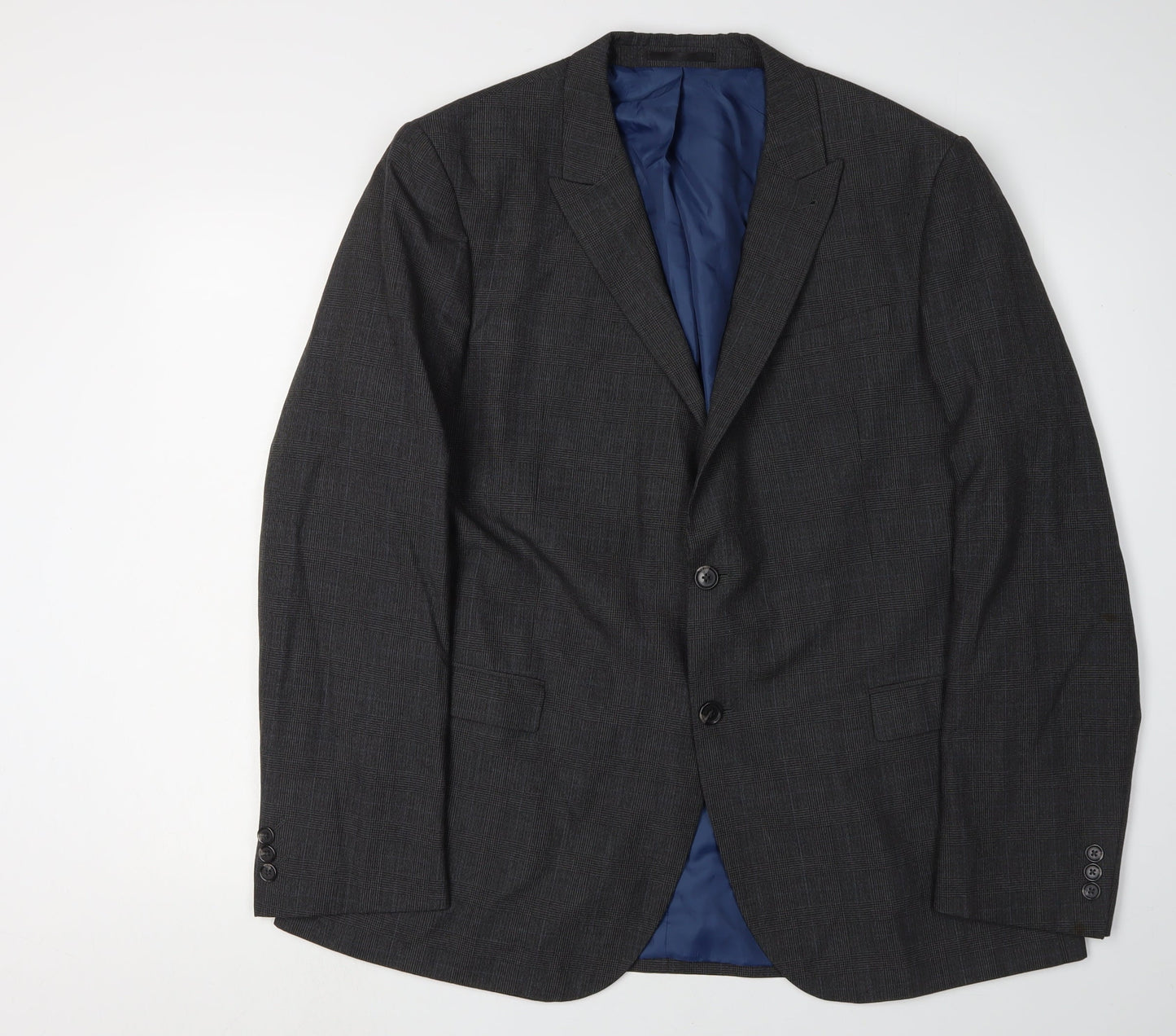 Mens UK Size 44 Cedar Wood State Regular Grey Suit Jacket