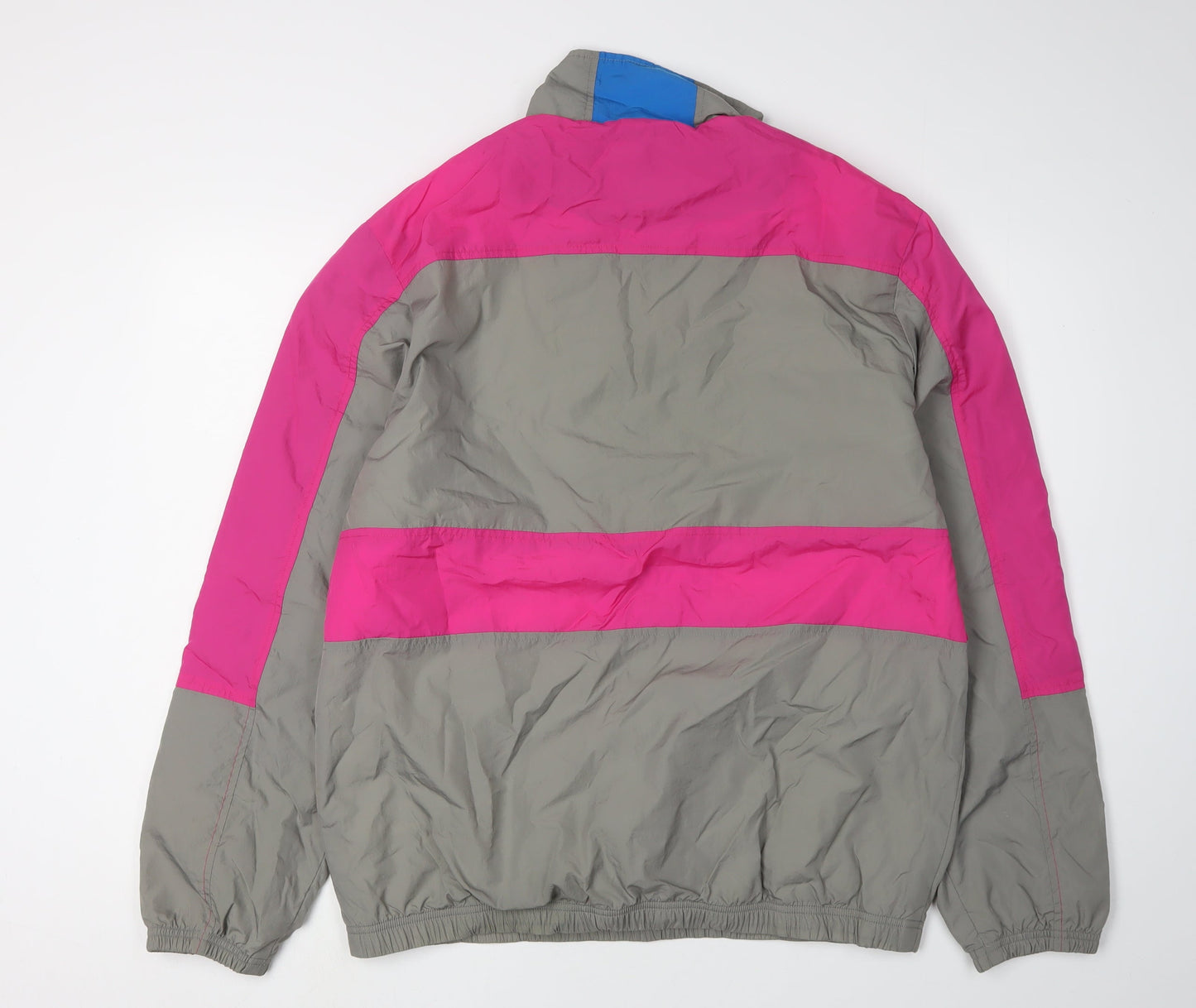 Mens UK Size M Topman Multicoloured Windbreaker Coat
