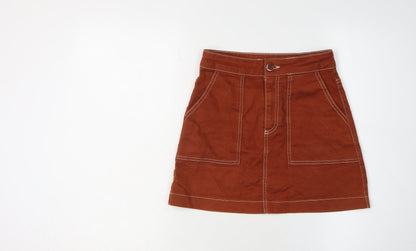Womens UK Size XS Zara Straight & Pencil  Skirt
