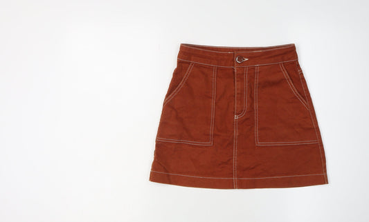 Womens UK Size XS Zara Straight & Pencil  Skirt