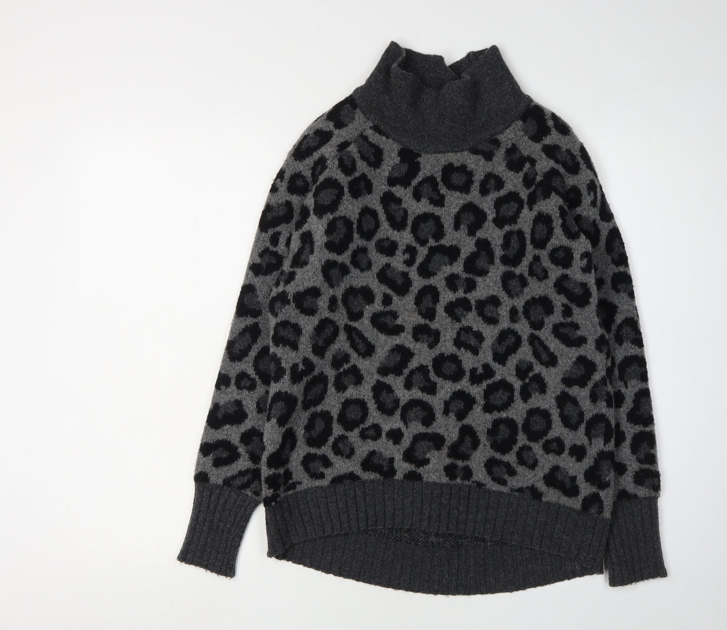 Womens UK Size XS Cynthia Rowley Grey Pullover Jumper