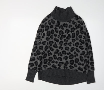 Womens UK Size XS Cynthia Rowley Grey Pullover Jumper